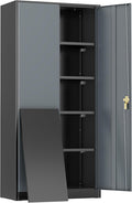 Greenvelly Metal Storage Cabinet, Lockable Steel Cabinet by Greenvelly