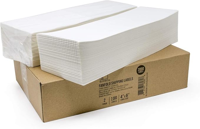 Buhbo 4" x 6" Direct Thermal Labels - Image 4