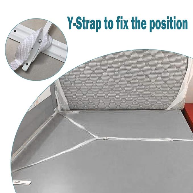 MBQMBSS 2 Pack Toddler Bed Rail Guards - Image 8