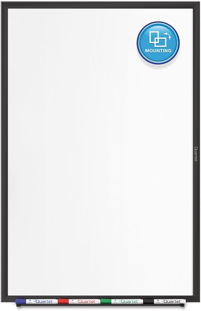 Quartet Magnetic Dry Erase White Board, Nano-Clean Surface Resists Ink Stains - Image 3