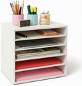 EMERIT Paper Organzier Wood Desktop Organizer Storage Letter Tray File Sorter by eMERIT