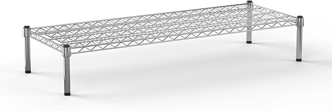 18" Deep x 48" Wide x 8" Height Wire Shelving Kit | 1-Tier | NSF Commercial by Regal+Altair