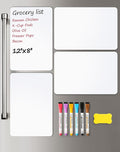 4 PACK Magnetic Dry Erase Board Sheet by VITEVER