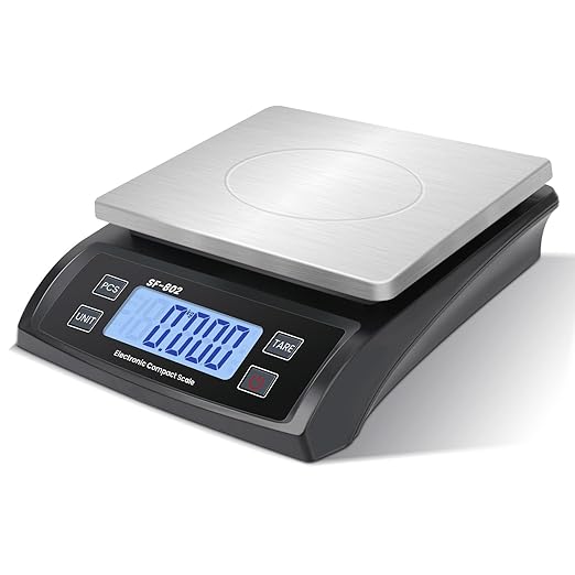Digital Kitchen Scale 30kg/66lb Large Food Scale by Puozult