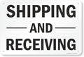 SmartSign - S-5803-AL-12x18-D9 "Shipping And Receiving" Sign | 12" x 18" by SmartSign