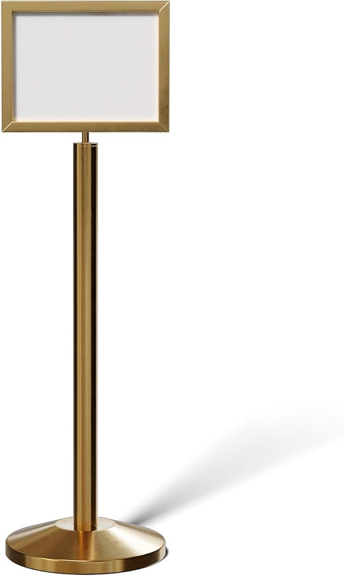 Crowd Control Warehouse Pedestal Standing Floor Sign Frame by Crowd+Control+Warehouse