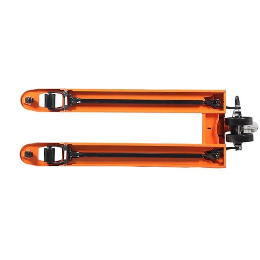 Manual Pallet Jack Hand Pallet Truck 48" Lx21“W 5500lbs Capacity Orange - Image 7