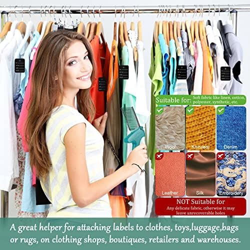 Chumia 3576 Pcs Chumia Stitch Gun for Clothes, Tagging Gun, Black - Image 4