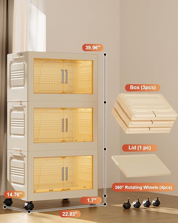 228QT Stackable Storage Bins - Image 6