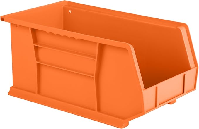 Hudson Exchange 15" x 8" x 7" Plastic Stackable Storage Bin and Hanging by HudsonExchange
