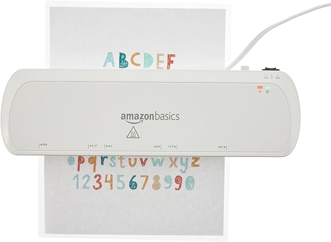Amazon Basics Clear Thermal Laminating Plastic Paper Laminator Sheets, 2.8 mil - Image 3
