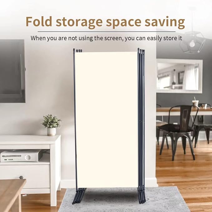 JVVMNJLK Indoor Room Divider, Portable Office Divider, Convenient Movable - Image 5