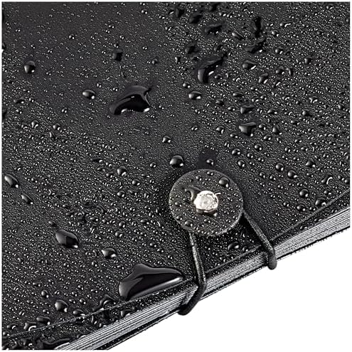 Amazon Basics Expanding Organizer File Folder for Documents, Letter Size, 13 Pockets, Waterproof, Black & Gray, 2-Pack - Image 4