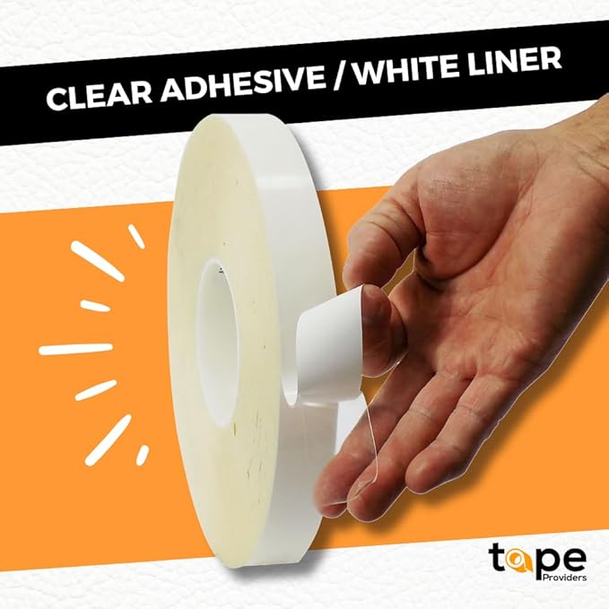 WOD DCATUHB10 Ultra High Bond Double Sided Mounting Tape – Clear Acrylic - Image 3