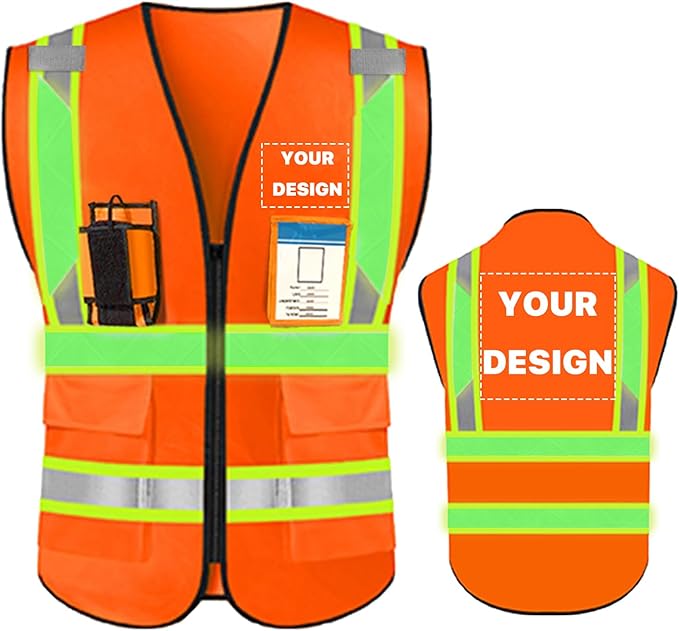 YOWESHOP High Visibility Reflective Safety Vest by YOWESHOP