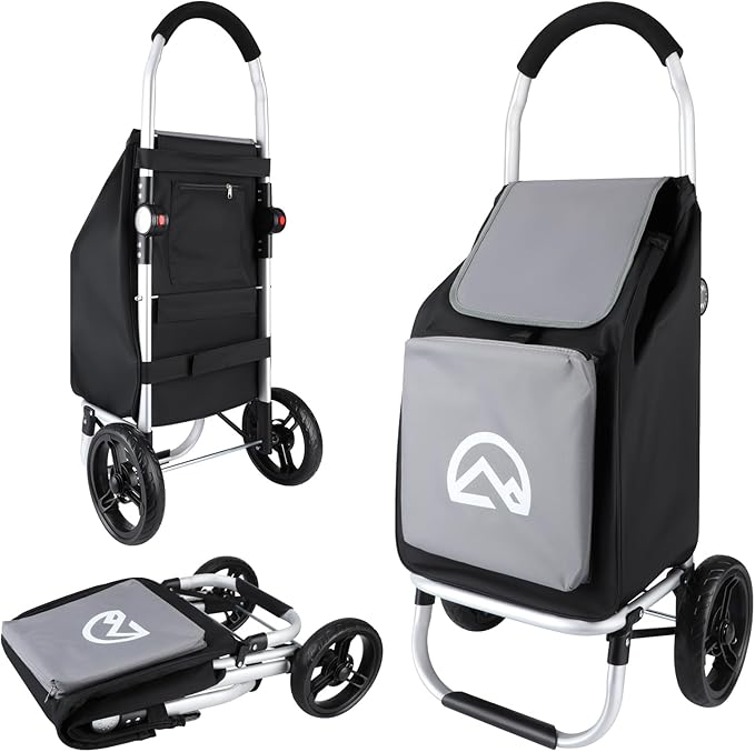 Olympia Tools Aluminum Foldable Utility Shopping Cart by OlympiaTools