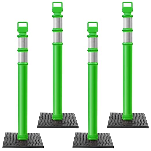 Kanayu 49 Inch Traffic Delineator Posts by Kanayu