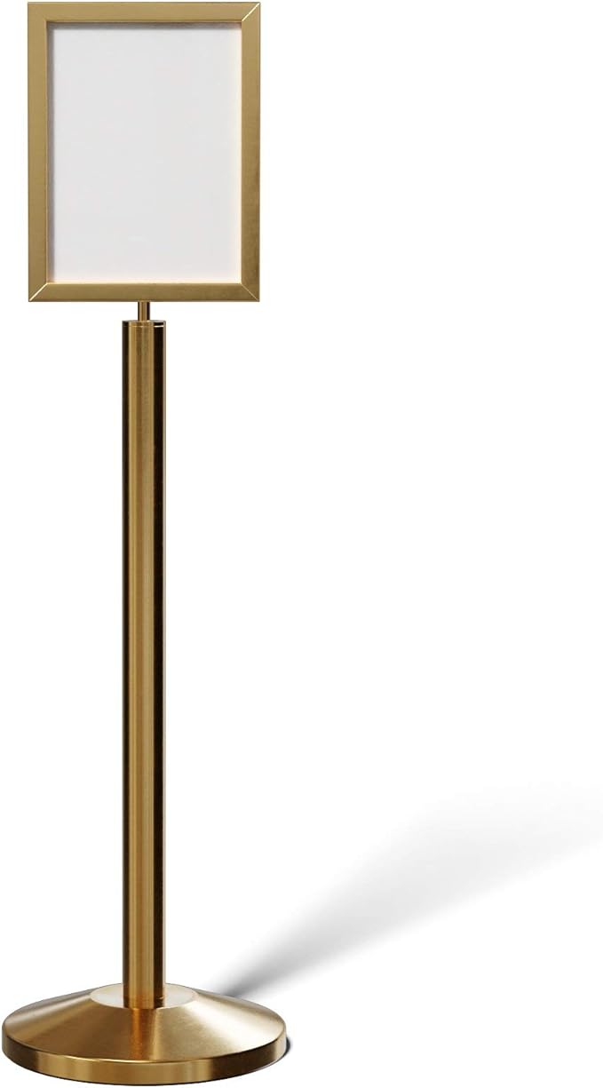 Crowd Control Warehouse Pedestal Standing Floor Sign Frame by Crowd+Control+Warehouse