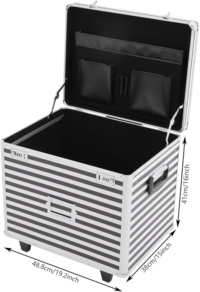 Rolling Cart for Teachers, Rolling File Cart - Image 6