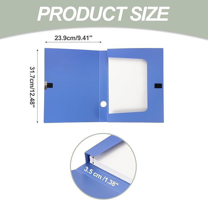 M&G File Organizer Box, 12.48 x 9.41 x 1.38 Inch - Image 2