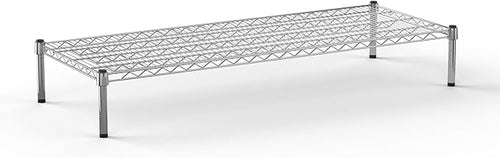 21''W x 54''L x 8''H Chrome Plated Wire Dunnage Rack | Off The Floor Storage by Regal+Altair