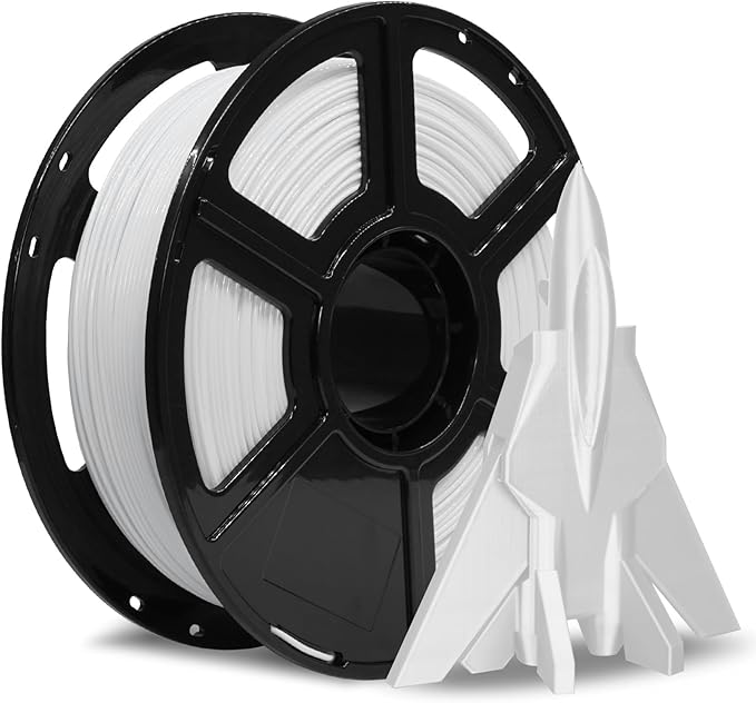 FLASHFORGE Rapid PETG Filament 1.75mm White, Max 600mm/s High Speed Printing by FLASHFORGE