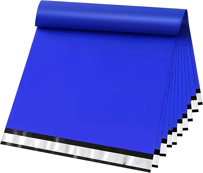 Famagic 200pcs Poly Mailers 12x15.5 Inch Shipping Bags Dark Blue Shipping by Famagic