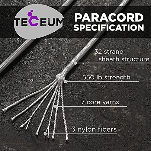 Paracord Rope 550 lb 4mm – Parachute Cord – Utility Camping Rope - Image 2