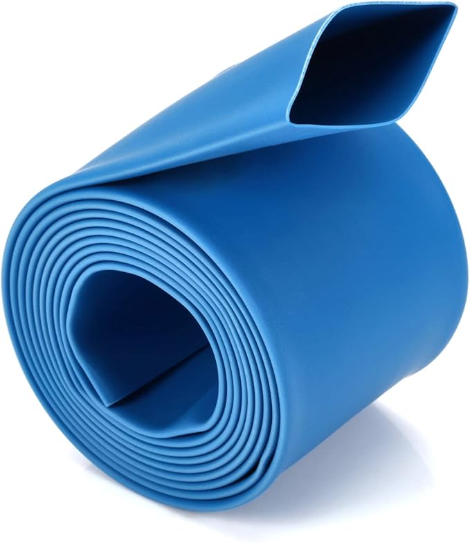 Chanzon 2:1 Ratio 5/8" Heat Shrink Tubing 3.3Ft Roll Blue Polyolefin Sleeving by Chanzon