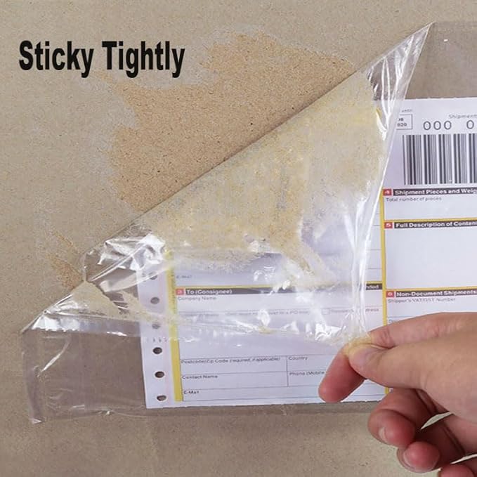 1000 Pcs-7.5x5.5 Packing List Mailing Envelopes: 7.5x5.5in - Image 8