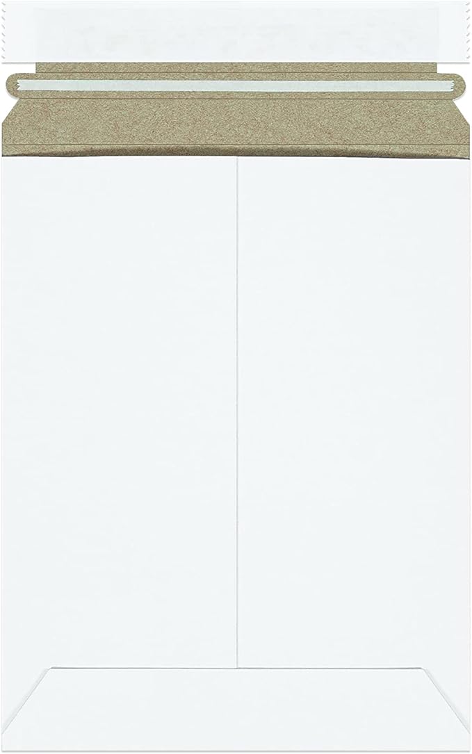BOX USA StayFlat Envelope 7"L x 9"W 100-Pack by BOXUSA