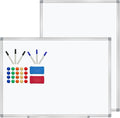 H-Qprobd 4' x 3' Whiteboard Dry Erase White Board by H-Qprobd