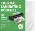 Binditek 50 Pack 10 Mil Thermal Laminating Pouches, 9x11.5 Inches Laminating by Binditek
