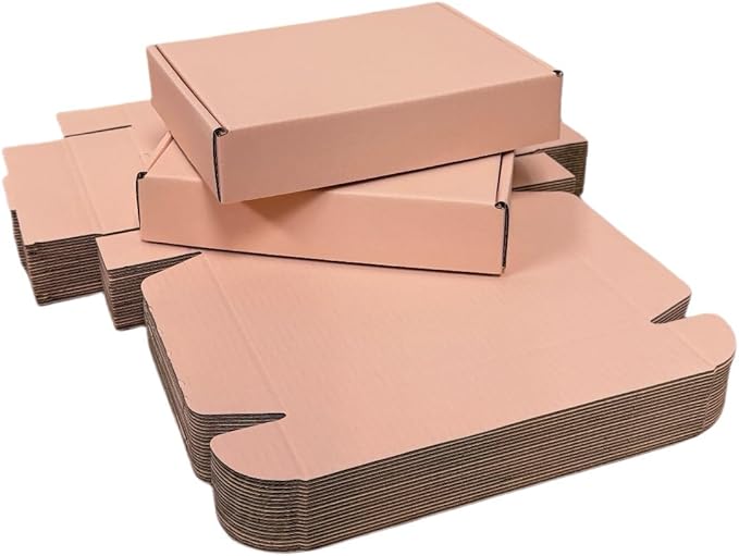 20 Pcs 14.5 x 10.6 x 2.8 inches Corrugated Cardboard Gift Boxes Recyclable - Image 4