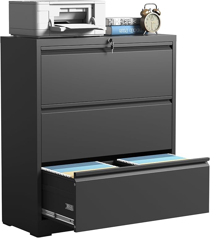 3 Drawer Lateral File Cabinets by IKIMIMetalFurniture