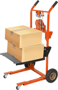 Material Lift Winch Stacker, 330 lbs Capacity Table Cart, 40.5" Lifting Height by Aequanta