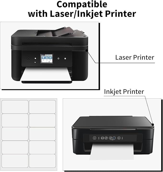200 Sheets Shipping Address Labels - Image 6