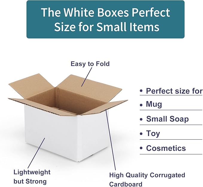 6x4x4 Shipping Boxes Set of 40 - Image 4