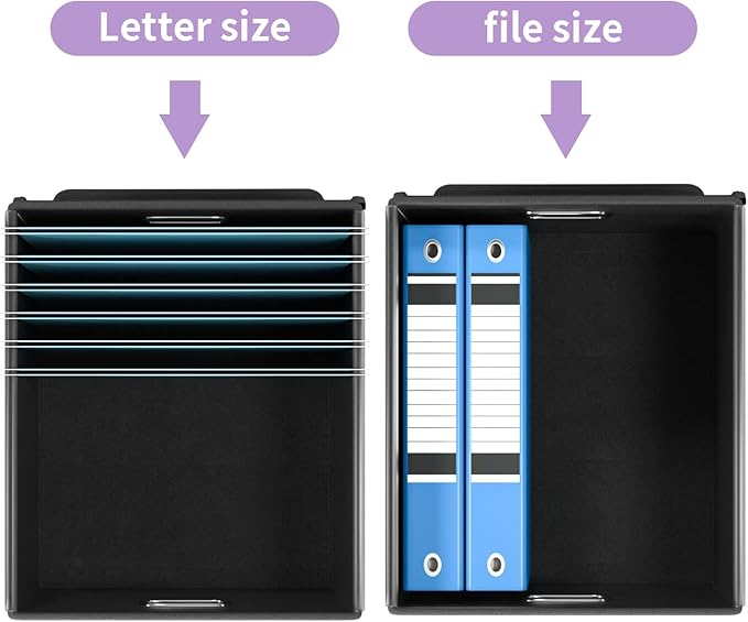 Decorative File Organizer Storage Boxes - Image 3