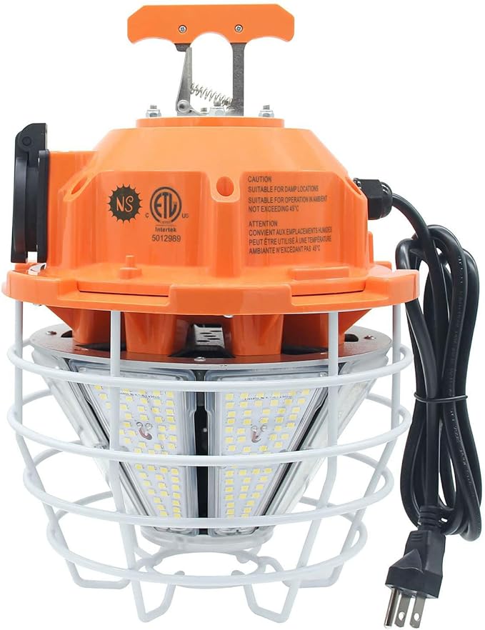 NS 150W Led Temporary Work Light Fixture 25500Lm 5000K Daylight White Portable by NS