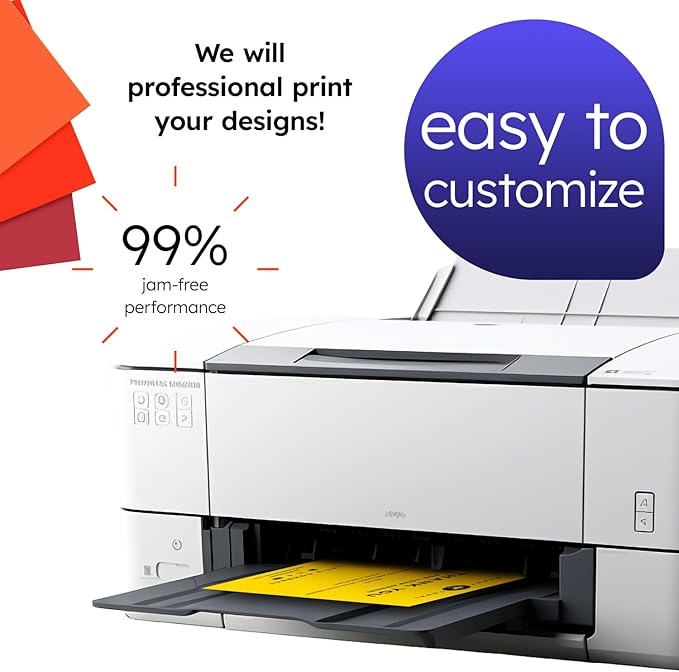 Custom Bright Neon Color Labels, Print Your Own Stickers, Upload Your Design - Image 5