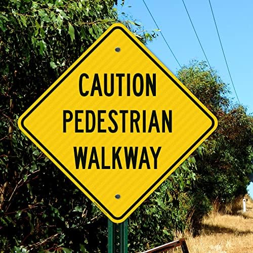 Pedestrian Walkway Sign, - Image 3
