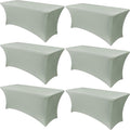 Obstal 6 Pack Stretch Spandex Table Covers by Obstal