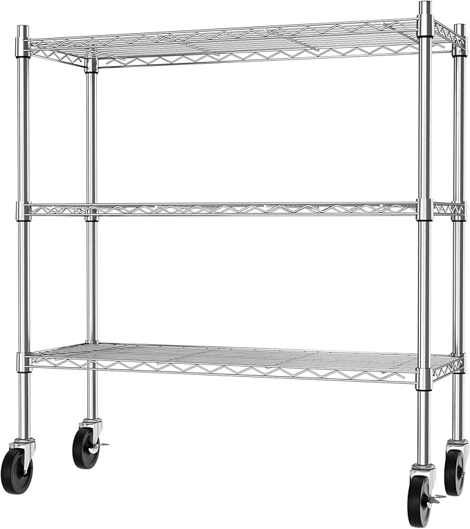 Auslar 3-Shelf Storage Shelves by Auslar