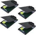 ZCZN Aluminum Clipboard with Storage, 4 Pack Recycled Metal Clipboard Box by ZCZN