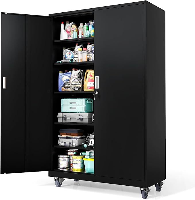 VINGLI Large Metal Storage Cabinet by VINGLI