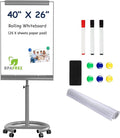 TSJ OFFICE Mobile Standing Whiteboard by TSJOFFICE