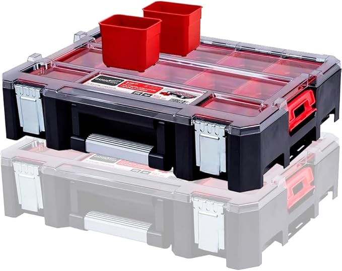 Deep Tray Organizer Box – Heavy-Duty Tool Storage Case by GatorClamps