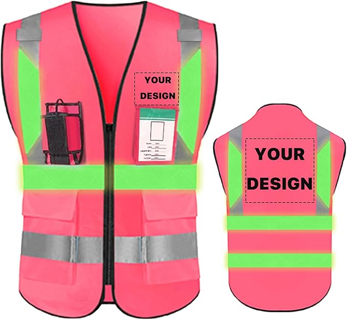 YOWESHOP High Reflective Visibility Safety Vest by YOWESHOP