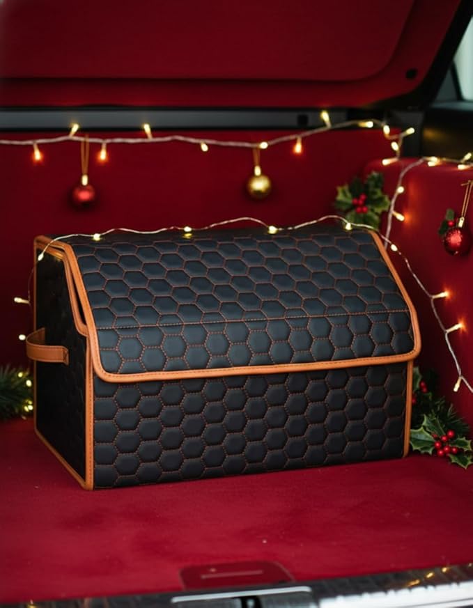 Owleys Sedan Trunk Organizer 17.7" Storage Tote by OwleysCarAccessories